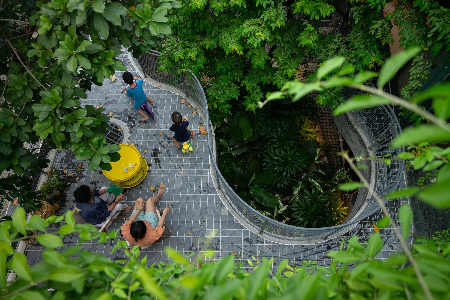 Nhà phố như "công viên thu nhỏ" giữa lòng Sài Gòn