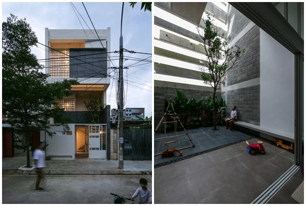 Nhà phố thoáng, sáng cả ngày nhờ thiết kế mở