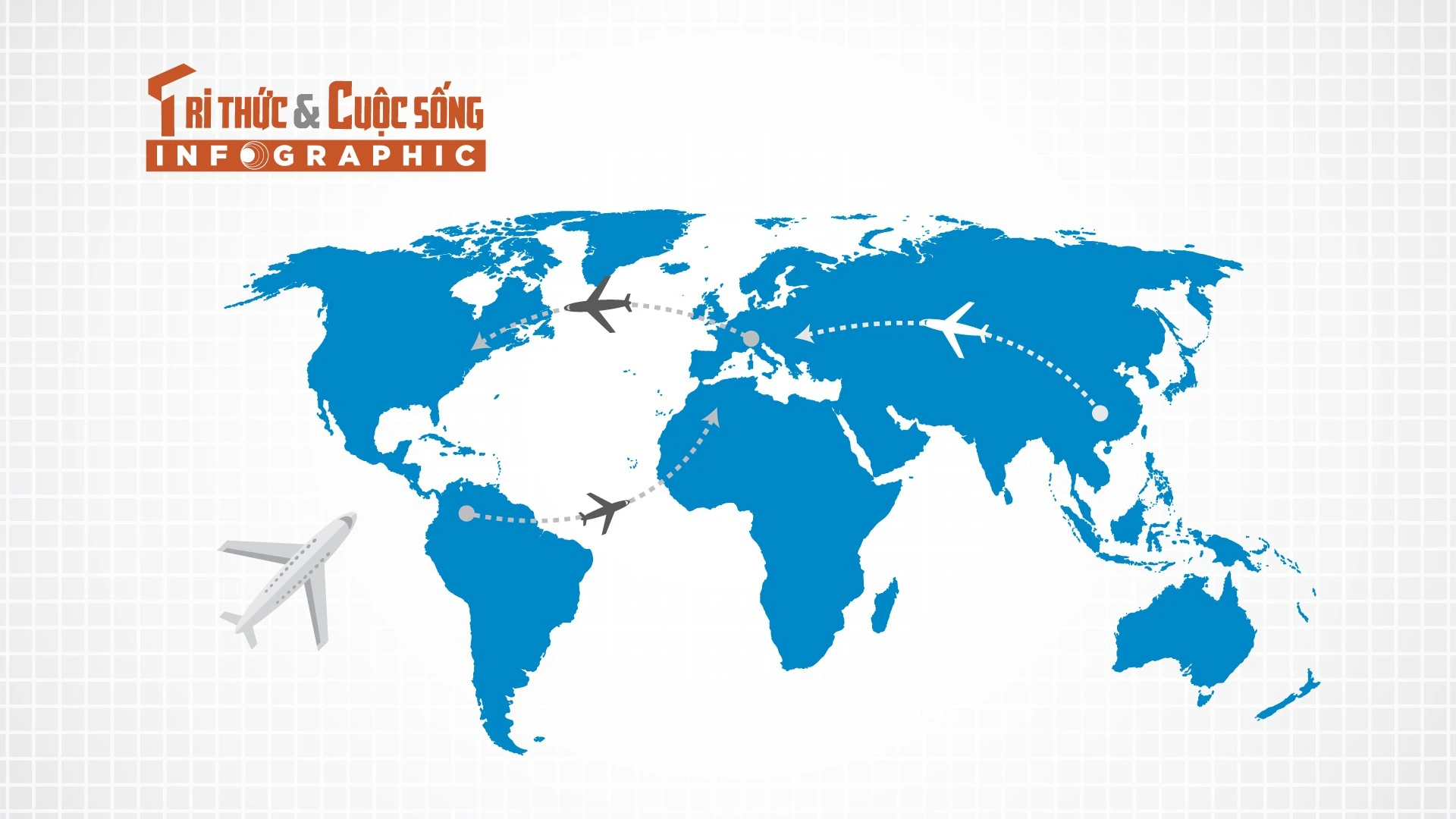 [INFOGRAPHIC] Top 10 đường bay bận rộn nhất thế giới 2025 