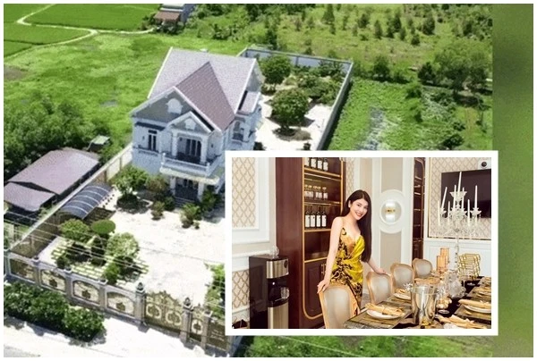 Cận cảnh biệt thự bề thế như cung điện của "phú bà miền Tây"