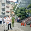 Thực tập phương án cứu hộ cứu nạn tại Tòa nhà Kinh Bắc Thăng Long