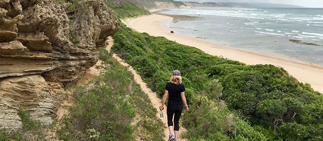 Được phát hiện dọc theo các vách đá gần Vịnh Still, cách Cape Town khoảng 330 km về phía đông trên bờ biển Nam Phi, tảng đá này có hình dạng giống một con cá đuối gai độc, mặc dù đuôi của nó đã bị gãy. Ảnh: @ Garden Route Info.