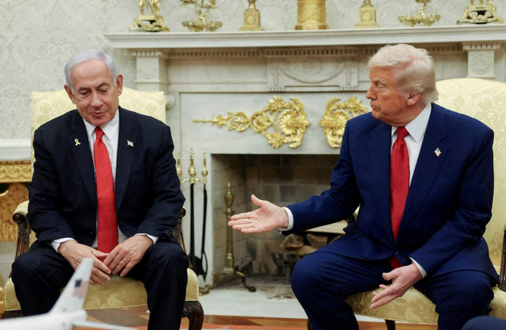 Hiện tại, không rõ liệu Tổng thống Mỹ Donald Trump có phản đối kế hoạch mà Bộ trưởng Quốc phòng Israel, Israel Katz vừa vạch ra hay không. Ảnh: @ Al Jazeera.