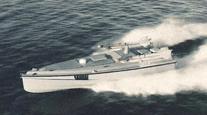 Vào đầu tháng 5, Cục Tình báo Quốc phòng Ukraine (GUR) đã sử dụng USV Magura V7 mới, được trang bị một cặp tên lửa không đối không dẫn đường bằng hồng ngoại AIM-9 Sidewinder, để bắn hạ một cặp máy bay chiến đấu Su-30 Flanker của Nga đang bay trên Biển Đen. Vụ bắn hạ Su-30 diễn ra sau khi GUR tuyên bố bắn hạ một trực thăng Mi-8 Hip của Nga trên Biển Đen vào tháng 12/2024, bằng tên lửa không đối không R-73 (AA-11 Archer) được cải tiến, bắn từ USV Magura V5, một biến thể trước đó của Magura V7. Ảnh: @GUR.