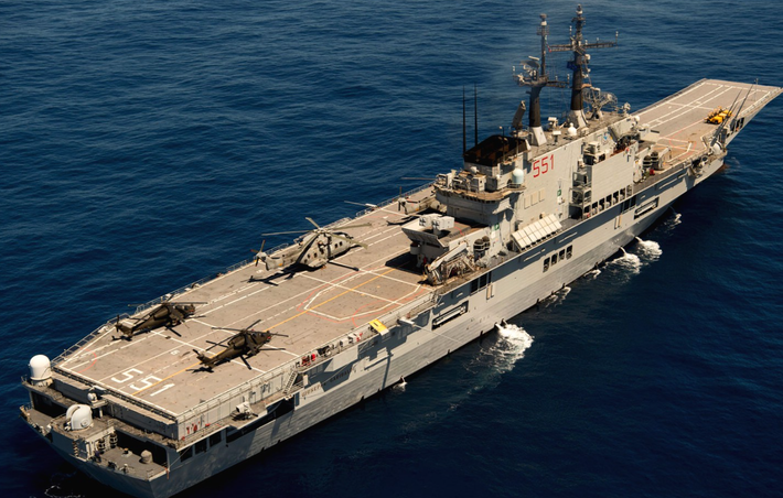 Giám đốc Bộ phận Kinh doanh Hải quân của công ty đóng tàu Fincantieri, ông Mauro Manzini, đã xác nhận rằng, Hải quân Indonesia đã bày tỏ sự quan tâm đến việc mua lại tàu sân bay Giuseppe Garibaldi. Ảnh: @Naval Technology.