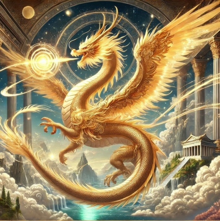 3. Ứng Long: Chiến Thần và thần trị thủy: Ứng Long là Thần Long duy nhất trong Tứ Đại Thần Long Thượng Cổ sở hữu đôi cánh, là biểu tượng của chân long (nòi rồng thực sự). Con đường tiến hóa của Ứng Long cực kỳ gian nan, phải trải qua 3000 năm từ Hủy đến Giao, rồi đến Long và cuối cùng là Ứng Long.