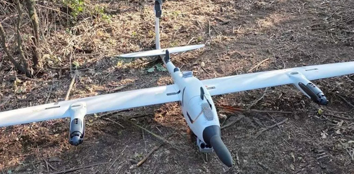 Lực lượng Phòng vệ Ukraine vừa nhận được phiên bản mới nhất của máy bay không người lái Vector này. Ảnh: @Quantum Systems.