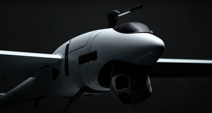 Độ bền kéo dài và độ ồn thấp khiến UAV Vector trở thành một công cụ hữu ích cho các đơn vị tiền tuyến hoạt động trong vùng không phận đang tranh chấp. Ảnh: @Quantum-Systems.