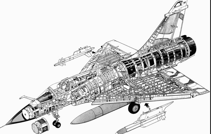 "Thật không may, chúng tôi đã mất máy bay chiến đấu Dassault Mirage 2000", Tổng thống Ukraine, ông Volodymyr Zelensky phát biểu ngay sau khi sự cố xảy ra. Ảnh: @ RBC-Ukraine.