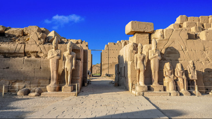 Đền Ptah ở Karnak, Luxor, Ai Cập được xây dựng dưới thời trị vì của Vua Thutmose III (năm 1479 – 1424 Trước Công nguyên). Nó được dành riêng cho Ptah- một vị thần gắn liền với thị trấn Memphis của Ai Cập cổ đại. Ảnh: @CNRS-Cfeetk / J. Maucor.