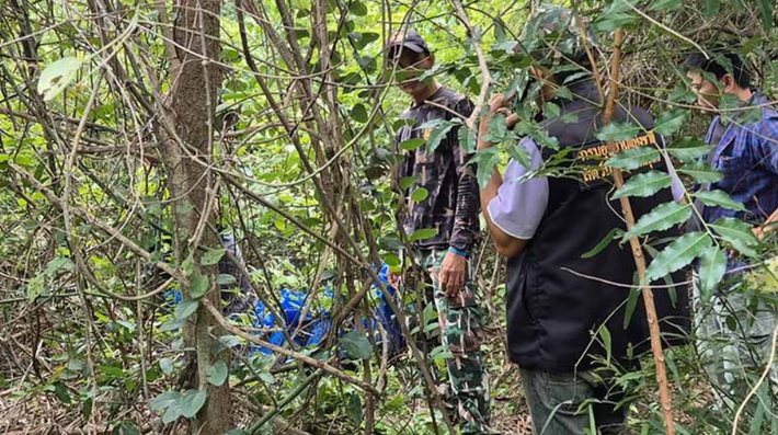 Hiểu được tính cấp bách, Prae Kumkoet đã hành động ngay. Anh ấy đã thông báo sự việc này cho Sirikhun Sangtaku, người đứng đầu Khu bảo tồn động vật hoang dã Khao Prathap Chang, người này sau đó đã huy động một nhóm để tiến hành điều tra. Ảnh: @thai.news.