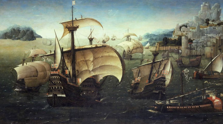 Con tàu Bom Jesus khởi hành từ Lisbon, Bồ Đào Nha vào ngày 7 tháng 3 năm 1533, nó đã gặp nạn trên biển trong một cơn bão dữ dội khi đang trên đường đến Ấn Độ. Ảnh: @Viện Nghiên cứu Khảo cổ Hàng hải Nam Phi.
