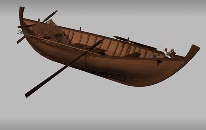 Nhóm chuyên gia cho biết: "Những bản dựng 3D này đã được lưu giữ tại Bảo tàng Tàu La Mã mới trong Công viên Khảo cổ học Ostia cổ đại, cho phép du khách khám phá kỹ thuật đóng thuyền cổ xưa và hiểu rõ hơn cuộc sống trên những con thuyền La Mã này. Ảnh: @Giulia Boetto.