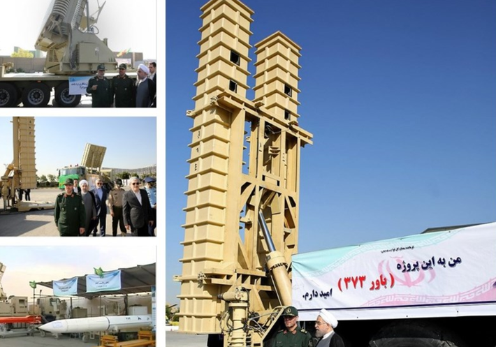 Mạng lưới phòng không của Iran, một sự chắp vá của các hệ thống được phát triển trong nước và mua lại từ nước ngoài, đã bị một đòn giáng bất ngờ. Theo phương tiện truyền thông nhà nước Iran, Bavar-373 được công bố vào năm 2016, được thiết kế để phát hiện và tấn công nhiều mục tiêu ở phạm vi lên tới 321 km. Radar mảng pha và tên lửa tầm xa của nó được thiết kế để chống lại các mối đe dọa tiên tiến, bao gồm cả máy bay tàng hình. Ảnh: @tasnimnews.