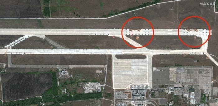Ngoài Donetsk, Nga còn có hàng loạt bãi phóng UAV khác đặt sâu trong lãnh thổ, như ở Primorsko-Akhtarsk (Krasnodar), Bryansk, Oryol, Smolensk và Rostov. Những cơ sở này đều được gia cố với bờ kè, nhà chứa kiên cố và đường băng hỗ trợ phóng UAV.