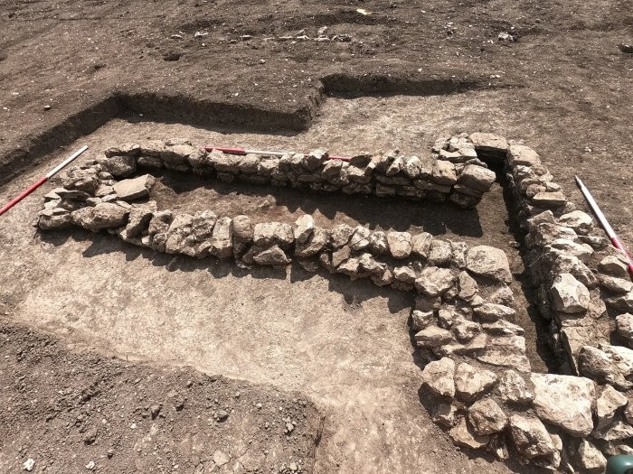 Ước tính, biệt thự này có niên đại từ năm 350-450 Sau Công nguyên. Ảnh: @The Red River Archaeology Group.