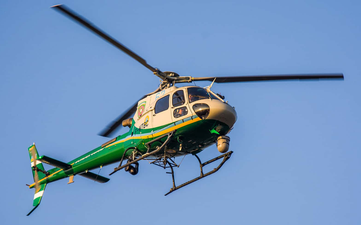 Tuy nhiên, trực thăng H125 hiện không được trang bị vũ khí, nghĩa là mọi hoạt động giao tranh tấn công trực tiếp đều do trực thăng Mi-8 đi kèm đảm nhiệm. Ảnh: @ Wikimedia Commons.