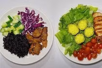 Đĩa ăn lành mạnh, bí quyết dinh dưỡng cân đối cho cơ thể khỏe đẹp