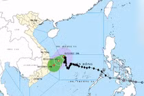 Bão số 15 suy yếu dần, cảnh báo sóng lớn 