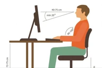 Tư thế ngồi đúng giúp tránh thoát vị đĩa đệm