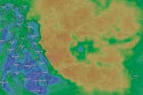 Bão Nokaen mạnh lên nhanh ngoài khơi Philippines