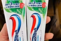 Thu hồi 2 mỹ phẩm kem đánh răng Aquafresh vi phạm 