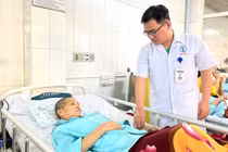 Cứu sống người phụ nữ bị đột quỵ não ở Quảng Trị