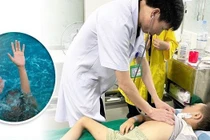 Cứu sống trẻ 8 tuổi ngừng thở, ngừng tim do đuối nước