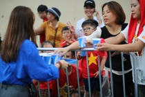 Hình ảnh đẹp của tình nguyện viên trong ngày sơ duyệt diễu binh tại Hà Nội