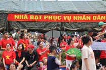 Hà Nội lắp đặt 10 nhà bạt dã chiến phục vụ lễ diễu binh