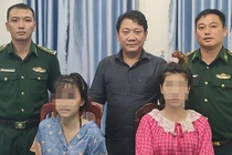 Giải cứu hai bé gái 14 tuổi bị lừa bán sang Campuchia 