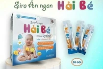 Siro ăn ngon Hải Bé là hàng giả, ảnh hưởng thế nào đến trẻ?