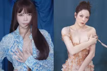 Lý Nhã Kỳ váy áo hờ hững, gợi cảm hút mắt