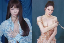 Lý Nhã Kỳ váy áo hờ hững, gợi cảm hút mắt