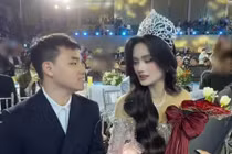 Hoa hậu Ý Nhi gây chú ý khi xuất hiện bên bạn trai