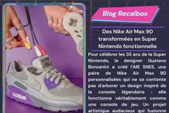 Đôi giày Nike kỳ dị tích hợp luôn máy Nintendo, đi mỏi thì dừng lại chơi game