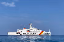 Tàu KN 290 sẵn sàng tham gia diễu binh trên biển dịp Quốc khánh 2/9