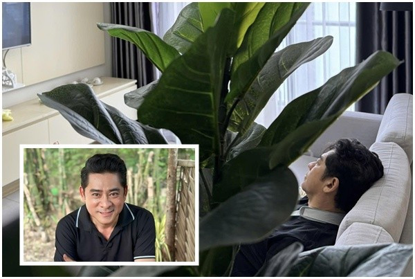 Huỳnh Anh Tuấn nghỉ ngơi, tĩnh dưỡng sau khi bị đột quỵ. Ảnh: FB Huỳnh Anh Tuấn. tuan00.jpg