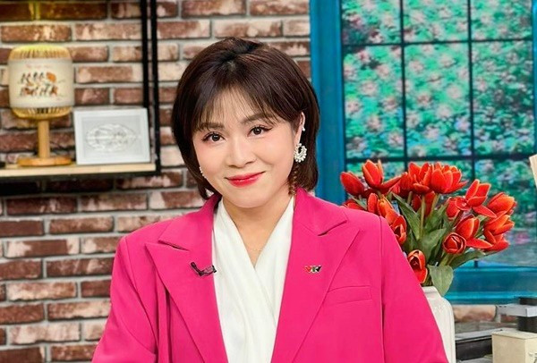 MC Hoàng Linh. Ảnh: FB Hoàng Linh. hoanglinha.jpg