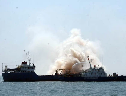 Mục kích tàu Cảnh sát biển Việt, Hàn diễn tập