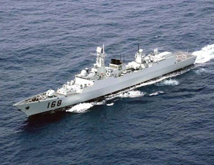 Mục kích vũ khí trên khu trục hạm tên lửa Trung Quốc