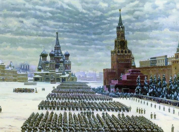 Chiến tranh Vệ quốc vĩ đại Xô Viết qua các bức bích họa