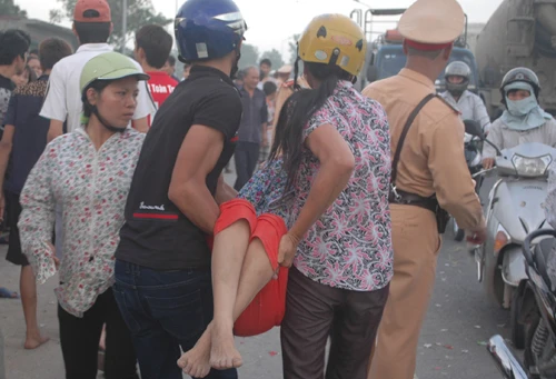 Hiện trường vụ tai nạn khiến 3 người tử vong