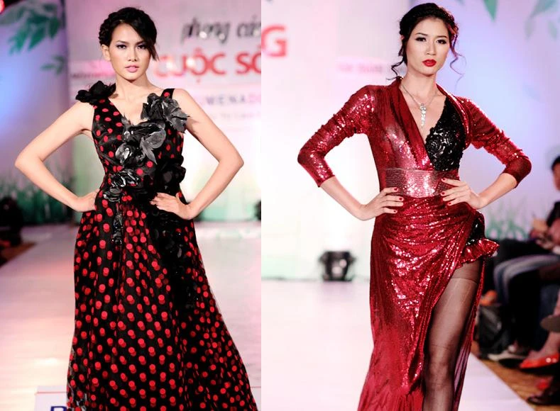 Dàn siêu mẫu hội tụ trong BST của NTK Văn Thành Công