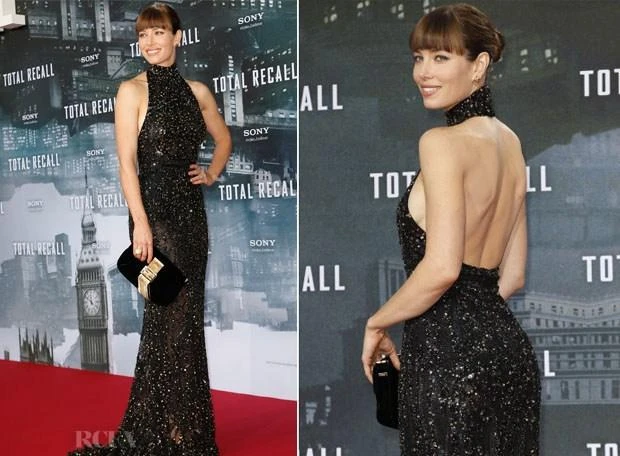 Ngắm lại Sao Hollywood 2012 gợi cảm với đầm dài 