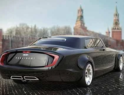 10 mẫu thiết kế xe hơi cho Tổng thống Nga 