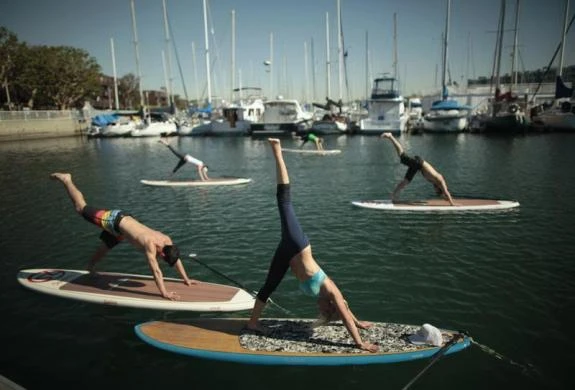 Những khoảnh khắc đẹp lạ của Yoga