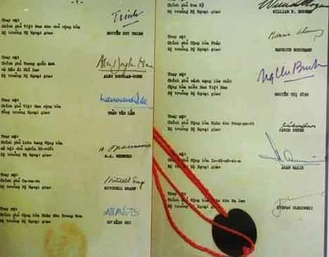 Chùm ảnh: Tiết lộ tài liệu mật về Hiệp định Paris 