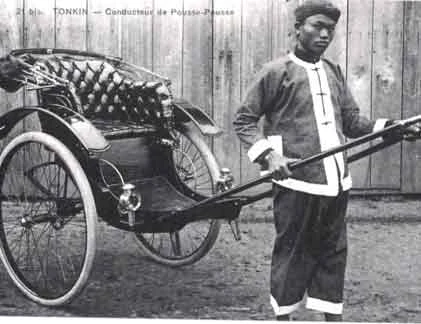 Ảnh độc về những “cu ly” kéo xe ở VN đầu thế kỷ 19 