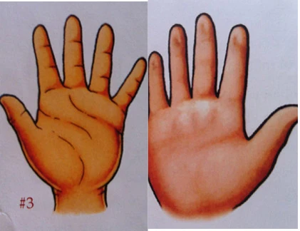 Đoán cảm xúc từ màu sắc và hình dáng bàn tay